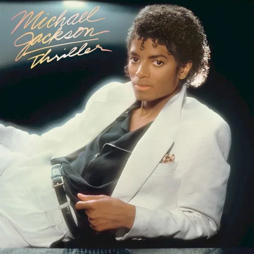 Thriller by Michael Jackson, album cover (1982)
