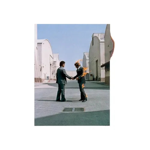 Pochette de Wish You Were Here de Pink Floyd (1975)